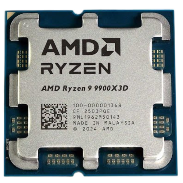 AMD Ryzen 9 9900X3D CPU 100-1000001368