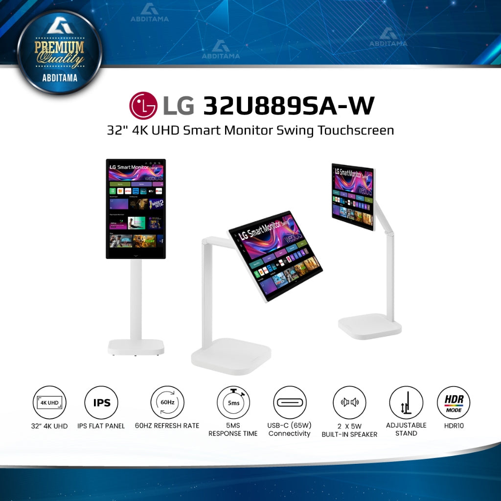 LG 32U889SA-W IPS USB-C Monitor 32U889SA-W.AEU (32U889SA-W.AEU)