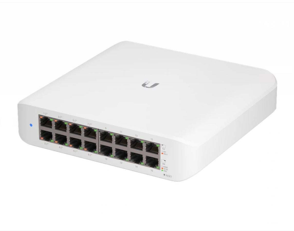 Ubiquiti USW-LITE-16-POE – Ubiquiti Network Switch USW-LITE-16-POE