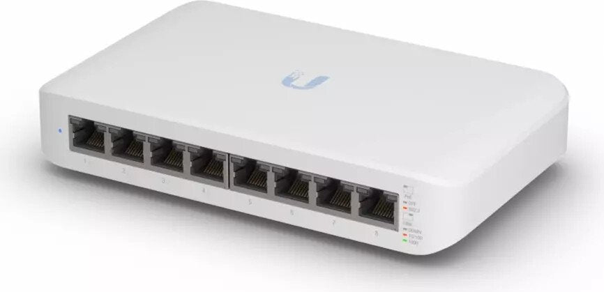 Ubiquiti USW-LITE-8-POE-EU – Ubiquiti Network Switch USW-LITE-8-POE-EU
