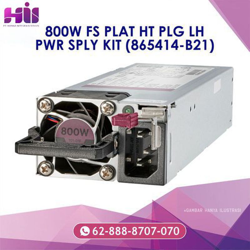 HPE FS Plat Ht Plg LH Kit Power Supply 865414-B21 (865414-B21)