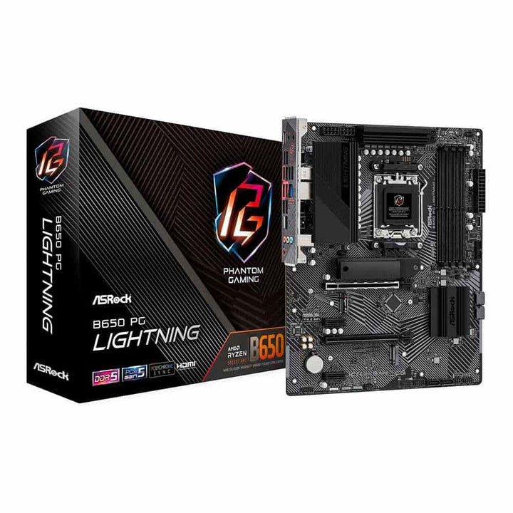 ASRock B650 Pg Lightning ATX SATA / 300 Motherboard 90-MXBK20-A0UAYZ