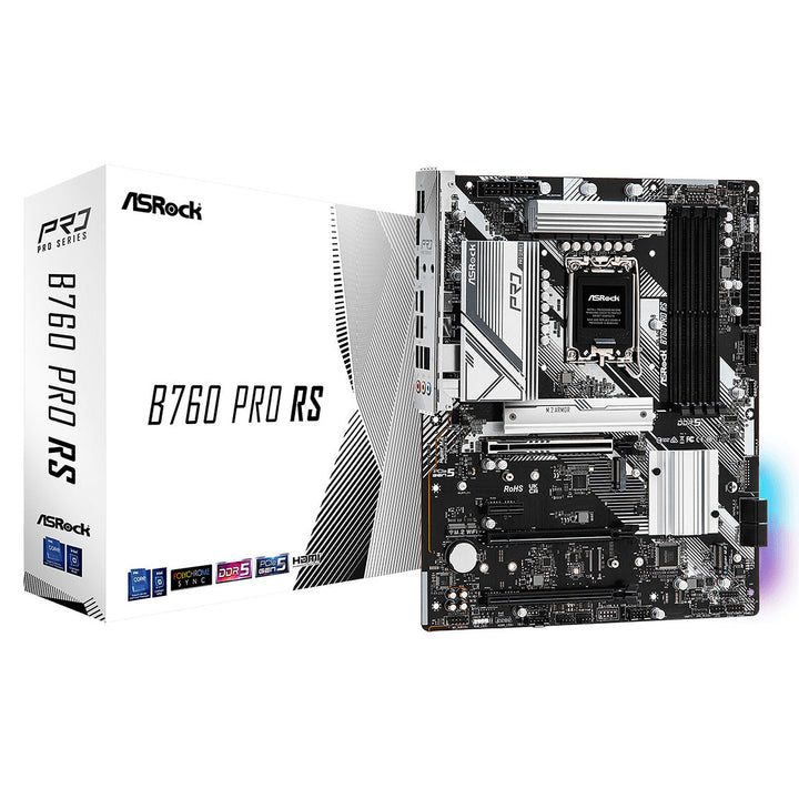 ASRock B760 PRO RS Intel LGA 1700 Intel® Motherboard 90-MXBKS0-A0UAYZ