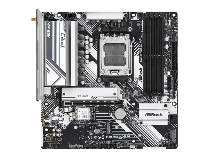 ASRock A620Am Pro-A Wi-Fi mATX AM5 SATA Motherboard 90-MXBSY-A0UAYZ