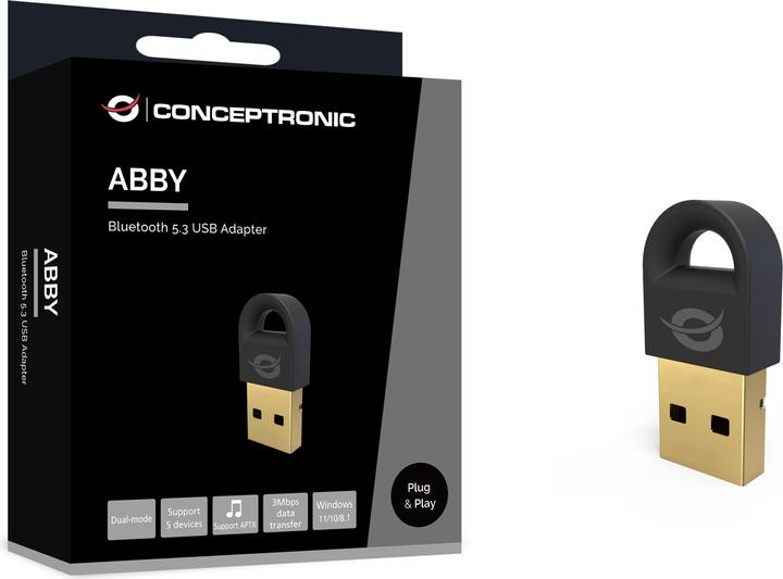Conceptronic 5.3 USB Adapter Bluetooth USB Controller ABBY16B