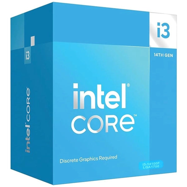 Intel Core i3 14100F Socket LGA1700 4.7GHz CPU BX8071514100F