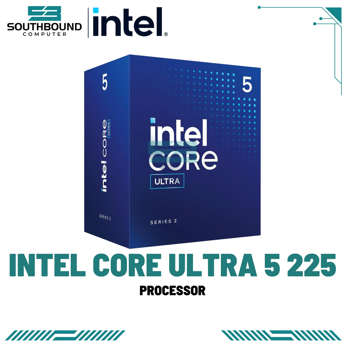 Intel Core Ultra 5 processor 225 Socket LGA1851 3.3GHz CPU BX80768225 (BX80768225)
