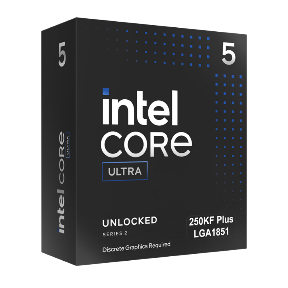 Intel Core Ultra 5 250KF Plus Socket LGA1851 5.3GHz CPU BX80768250KF (BX80768250KF)