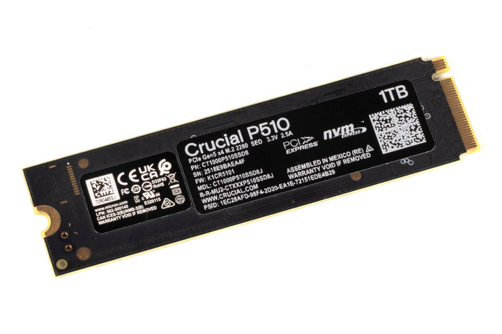 Micron Technology Micron P510 PCI Express 5.0 1TB SSD CT1000P510SSD8-T