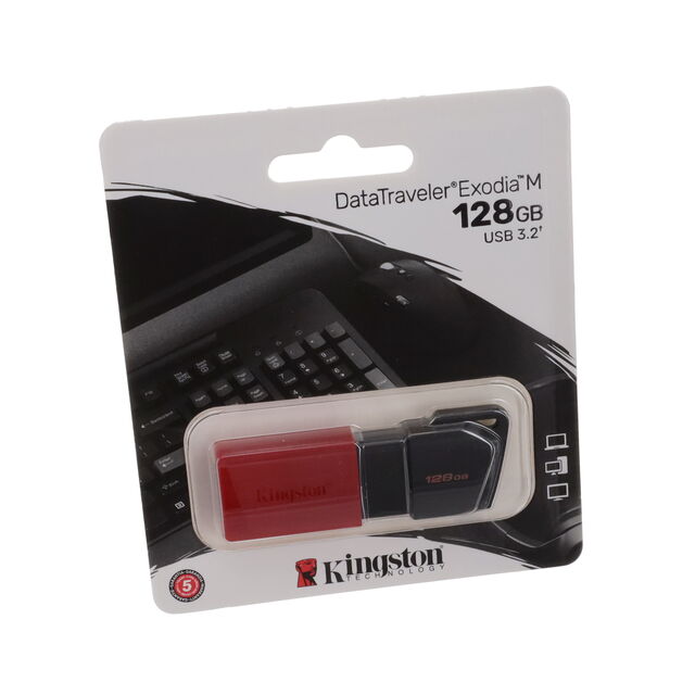 Kingston DataTraveler Exodia M 128GB USB Flash Drive DTXM/128GB