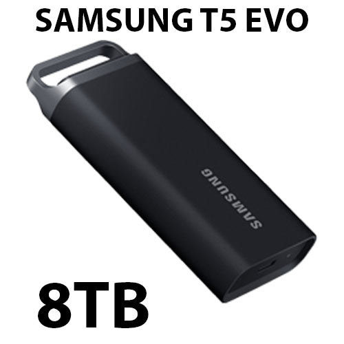 Samsung Portable T5 Evo MU-PH8T0S 8TB SSD MU-PH8T0S/WW (MU-PH8T0S/WW)