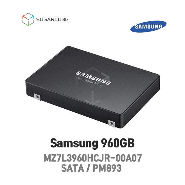 Samsung PM893 960GB 2.5" SATA SSD MZ7L3960HCJR-00A07