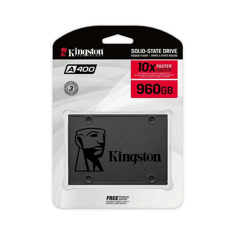 Kingston A400 960GB 2.5″ SATA III SSD – SA400S37/960G (SA400S37/960G)