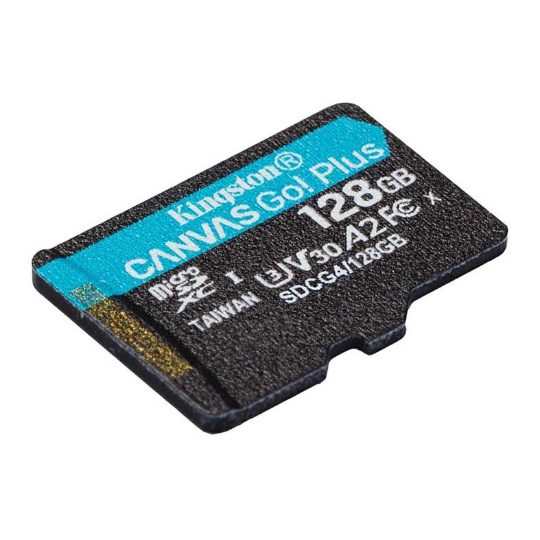 Kingston microSDXC Canvas Go 128GB microSD Memory Card SDCG4/128GB (SDCG4/128GB)