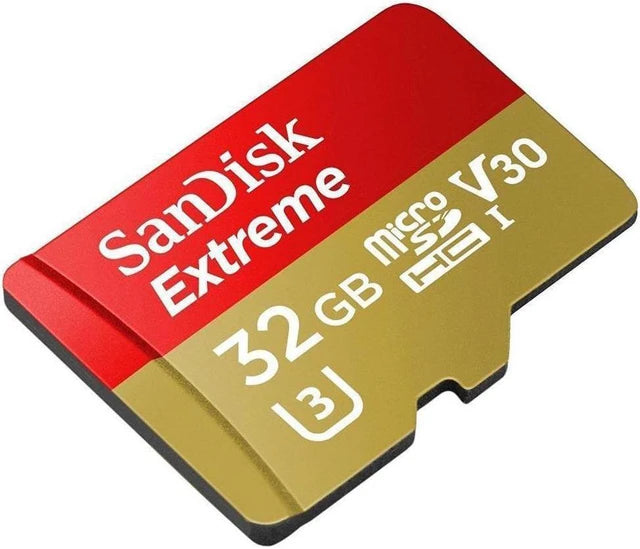 SanDisk Extreme 32GB microSD Memory Card SDSQXAF-032G-GN6MA