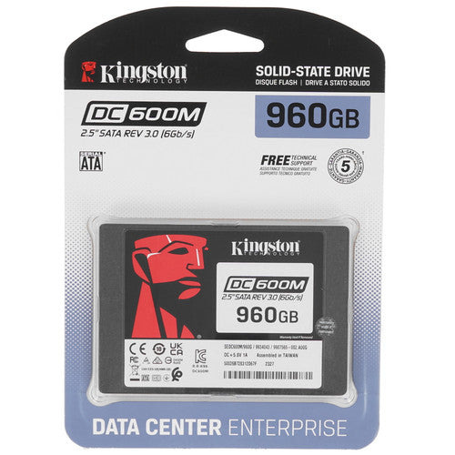Kingston Dc600M 2.5 Enterprise 960GB 2.5" SATA SSD SEDC600M/960G