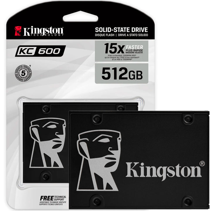 Kingston KC600 512GB 2.5" SSD SKC600/512G