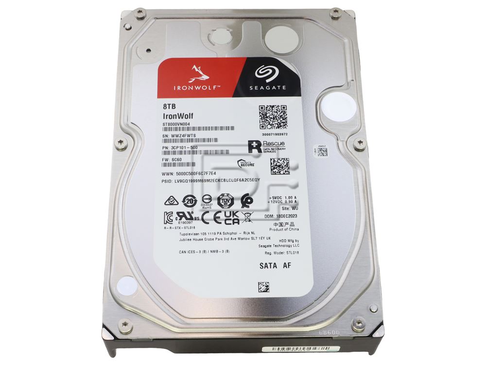 Seagate NAS IronWolf 8TB 3.5" SATA HDD ST8000VNA04 (ST8000VNA04)