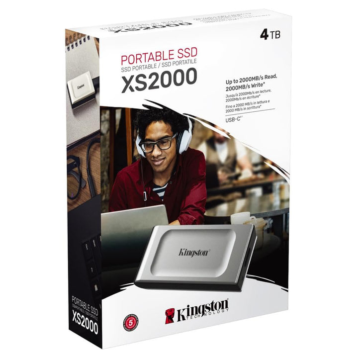 Kingston XS2000 Silver 4TB SSD SXS2000/4000G