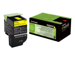 Lexmark Lexmark 702HY R Original Yellow 1 Stück(e) 70C2HY0