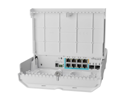 MikroTik MikroTik netPower Lite 7R - Switch CSS610-1GI-7R-2S+OUT