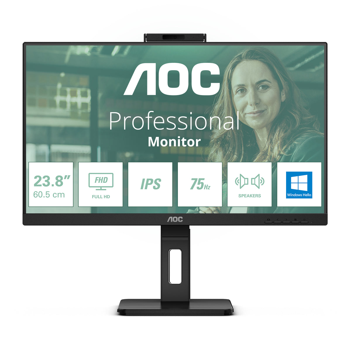 AOC 24 DOCK 4 IPS FHD USB-C Monitor 24P3CW - Icecat 0d175fd6a73c