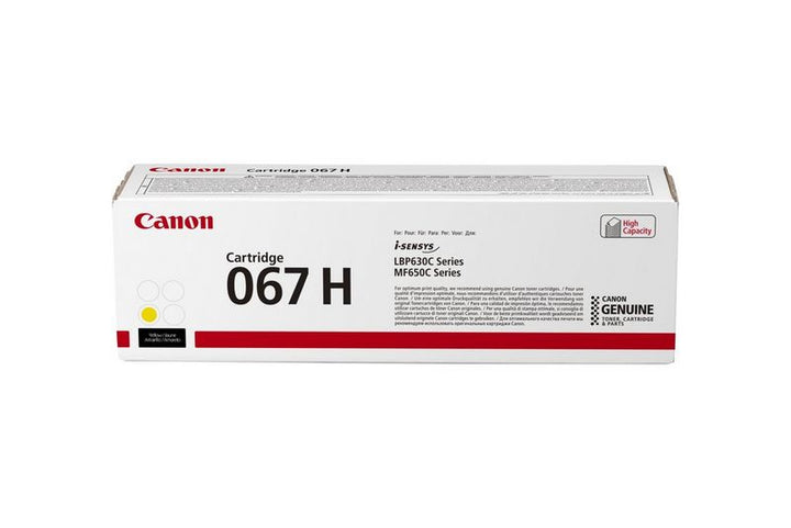 Canon Cartridge 067 H Y Toner Cartridge 5103C002