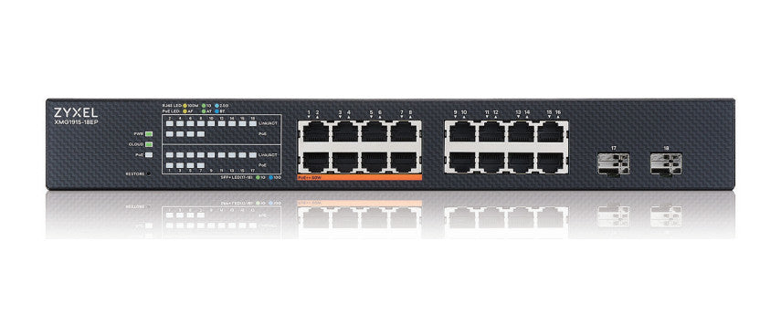 Zyxel XMG1915-18EP 2.5GbE 2 SFP+ 8x ++ PoE Switch XMG1915-18EP-EU0101F - Icecat 1335a875d6bc