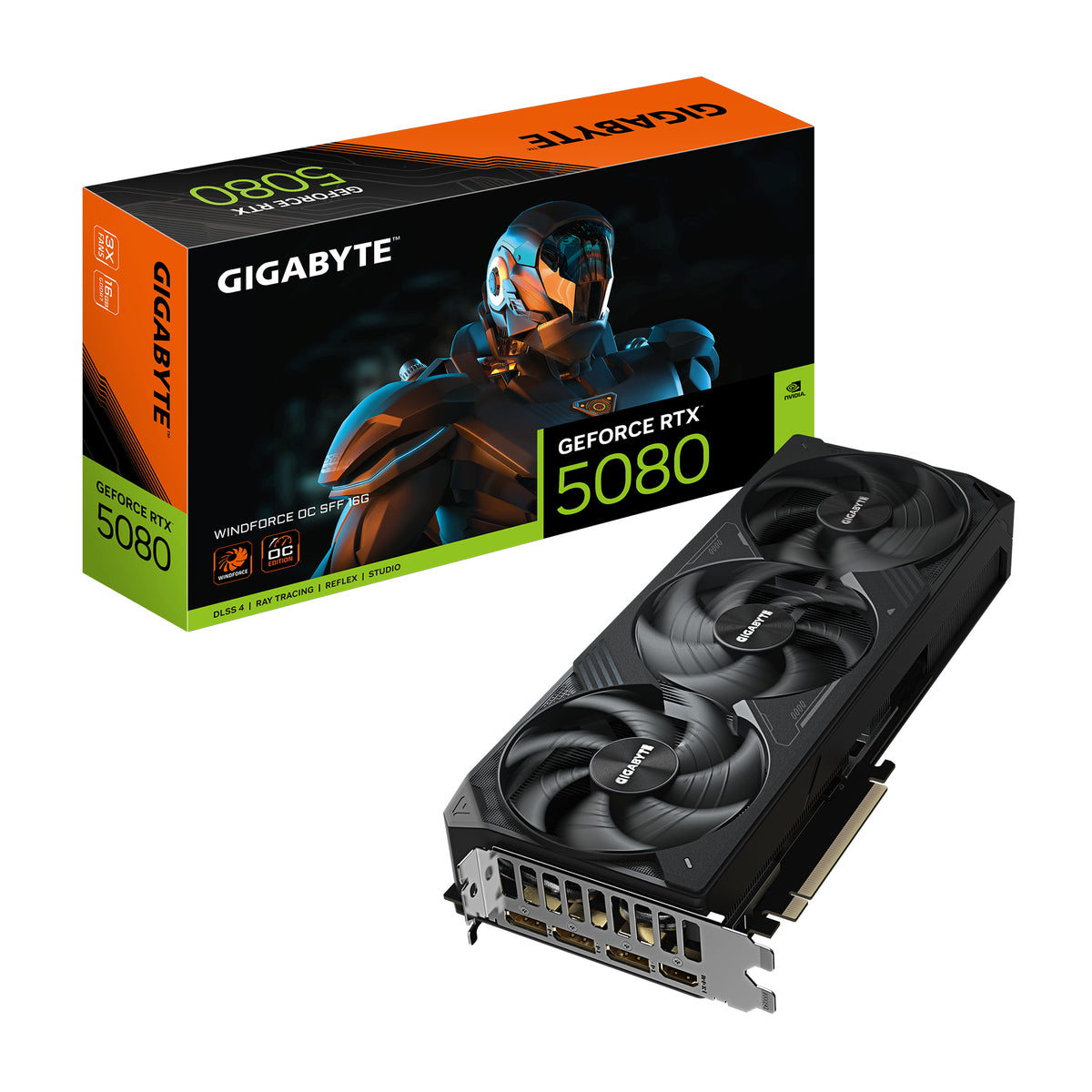 Gigabyte GeForce RTX 5080 16GB Graphics Card GV-N5080WF3OC-16GD - Icecat 14eb7c248cd6