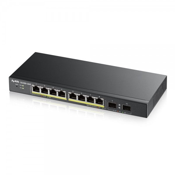 Zyxel GS19008HP Ethernet Switch GS1900-8HP-EU0103F - Icecat 17bb3c25dc7d