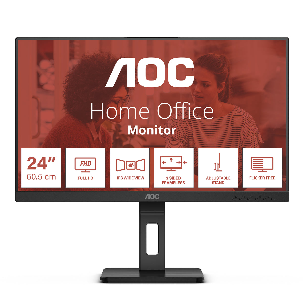 AOC 24 Full HD IPS USB 3.0 Monitor 24E3QAF - Icecat 1863cfe79276