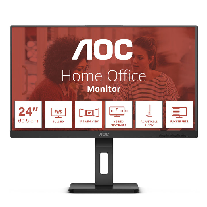 AOC 24 Full HD IPS USB 3.0 Monitor 24E3QAF