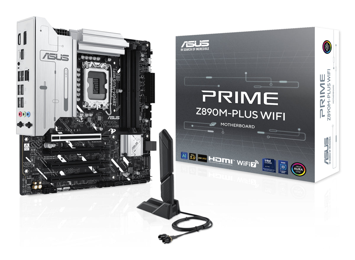 ASUS PRIME Z890M-PLUS Intel LGA 1851 ATX Motherboard 90MB1J80-M0EAY0 - Icecat 1a5591f35180