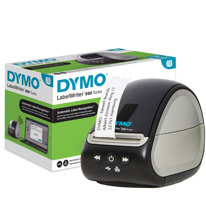 Dymo LabelWriter 550 Turbo Thermal Transfer Label Printer 2112723