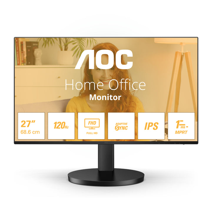 AOC B3 ComputerMonitor IPS 27" Monitor 27B3HA2