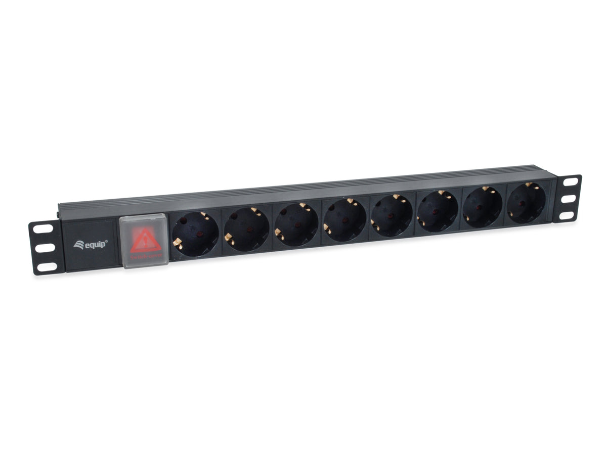Equip 8xSchuko+Switch->St.IEC320-C14 19" Power Strip 333286 - Icecat 2d8b692a1240