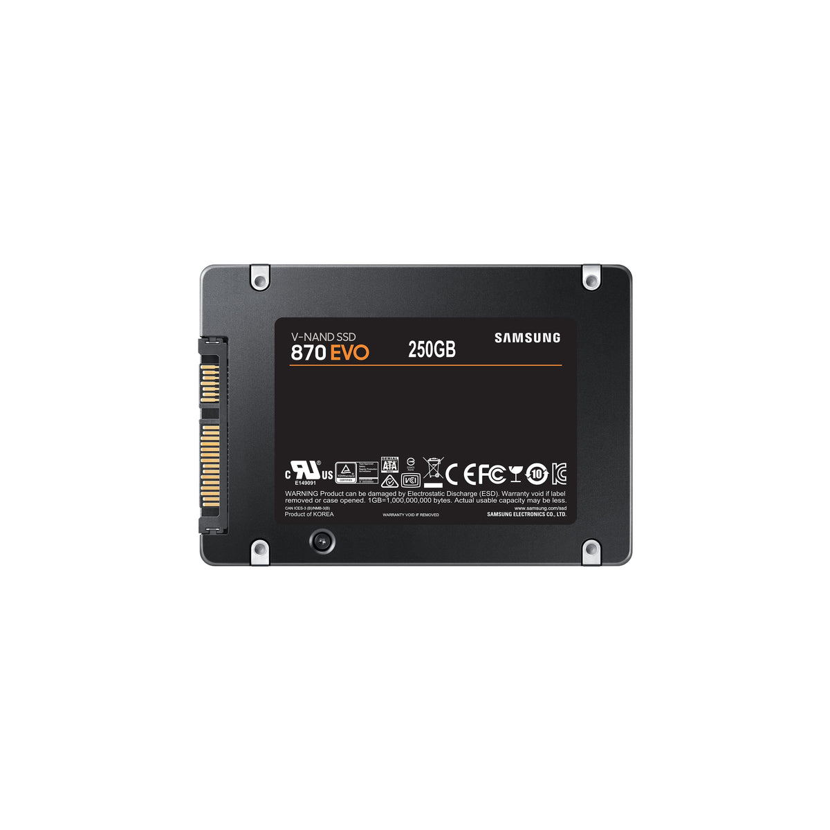 Samsung 870 EVO MZ-77E250B 250GB 2.5" SSD MZ-77E250B/EU - Icecat 33294aab9de1