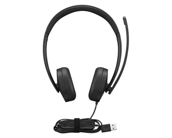 Lenovo Wired Stereo Gen 2 USB-A USB 3.0 Headset 4XD1P83425