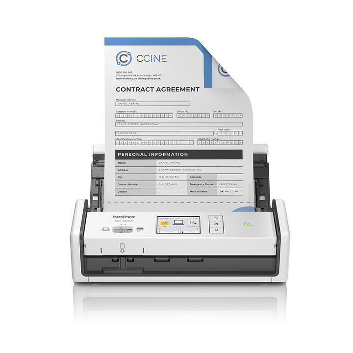 Brother Scanner Ads-1800 USB 2.0 USB-C Document Scanner ADS1800WUN1