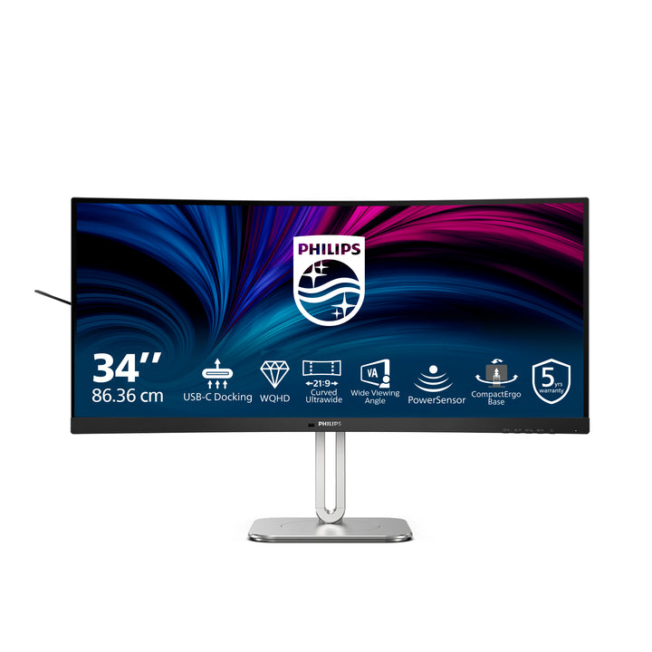 Philips 34B2U5600C USB-C 34" Monitor 34B2U5600C/00