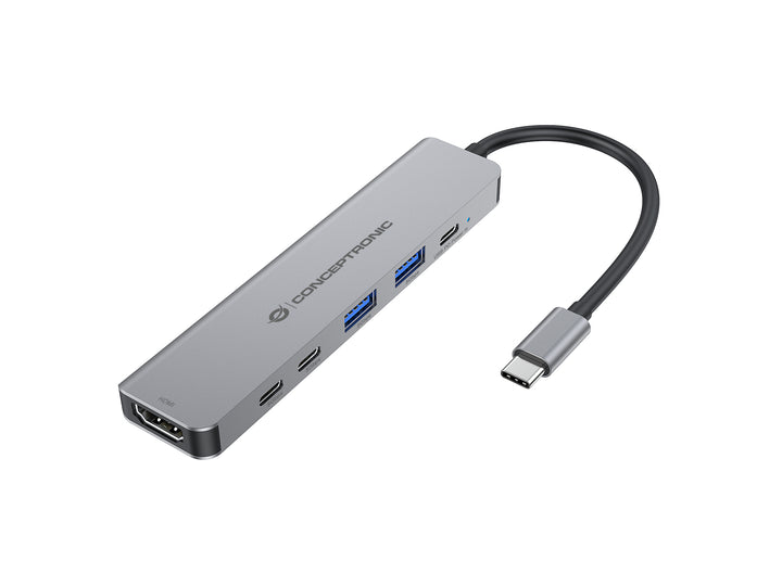 Conceptronic 6-in-1 Gen 1 HDMI 5Gbps x USB 3.2 Docking Station DONN33G