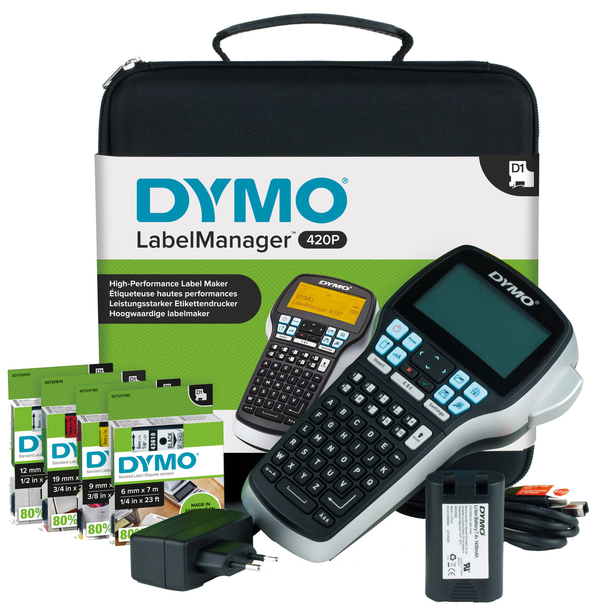 Dymo LabelMANAGER 420P Kit Label Printer S0915480 - Icecat 523c39bc7f87