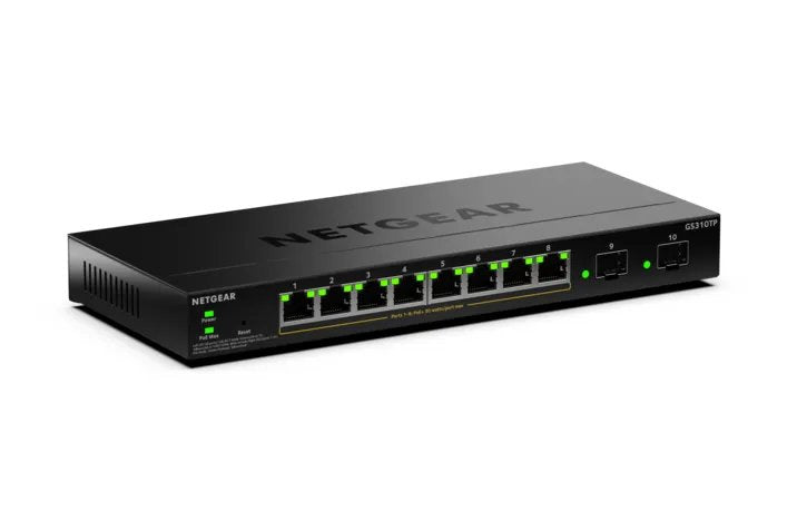 Netgear S350 Series + Smart Managed Essentials Switch GS310TP-200EUS