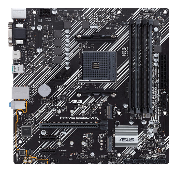 ASUS PRIME B550M-K AMD Socket AM4 AMD SATA Motherboard 90MB14V0-M0EAY0