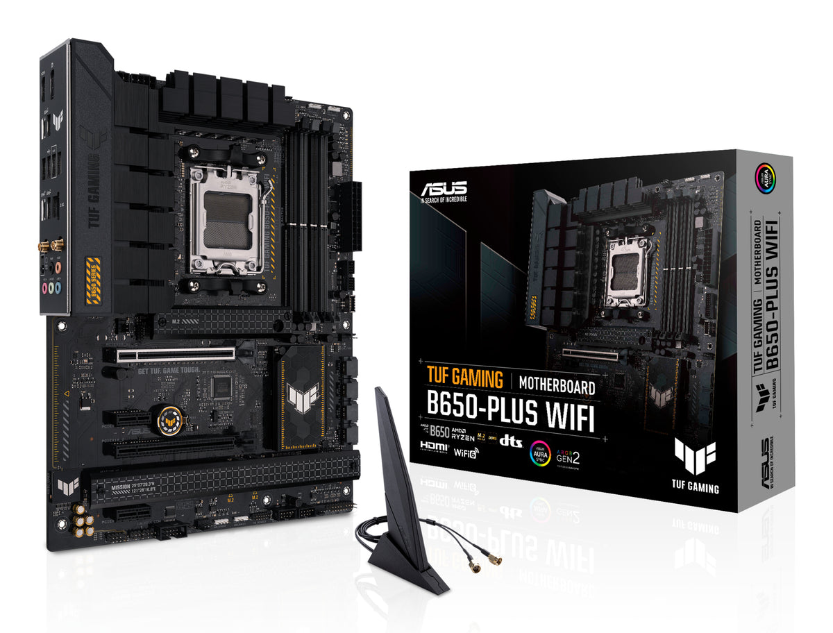 ASUS Tuf Gaming B650-Plus Wi-Fi AMD B650 Motherboard 90MB1BZ0-M0EAY0 - Icecat 58a84f5d438a