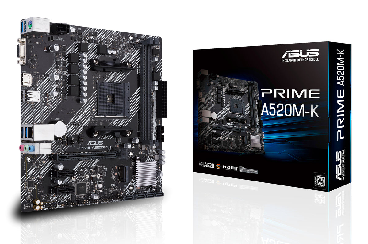 ASUS PRIME A520M-K AMD Socket AM4 AMD SATA Motherboard 90MB1500-M0EAY0 - Icecat 5f431d5cfbb3