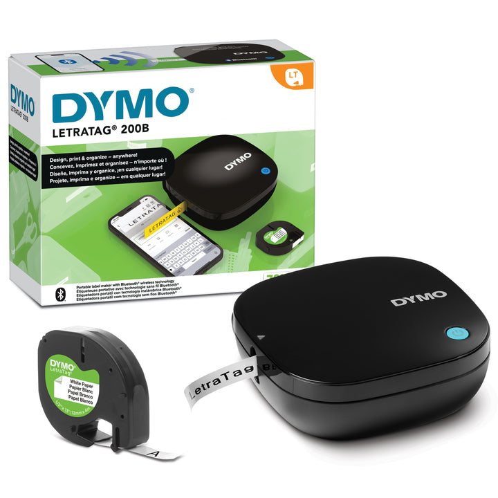Dymo LetraTag 200B Thermal Transfer Bluetooth Label Printer 2172855
