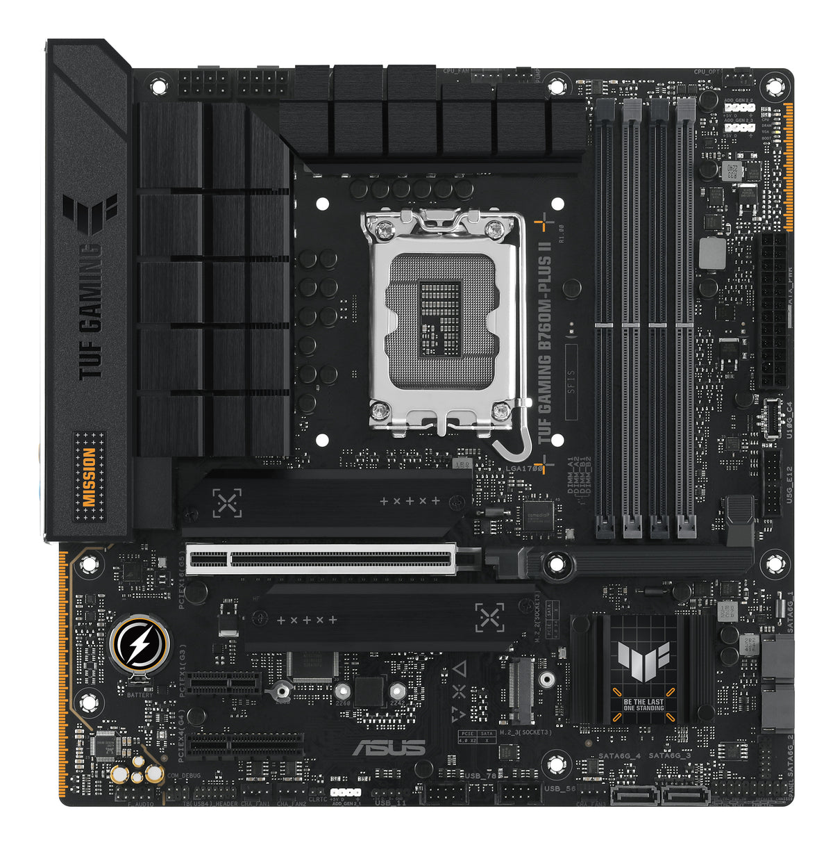 ASUS TUF GAMING B760M-PLUS II SATA DDR5 Motherboard 90MB1HD0-M0EAY0 - Icecat 75a105408025