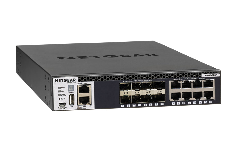 Netgear ProSAFE M4300-8X8F Ethernet USB 2.0 Switch XSM4316S-100NES - Icecat 75cb17635902