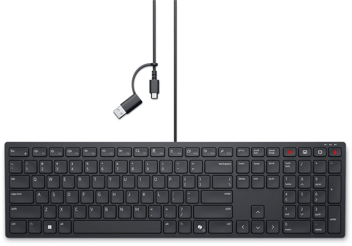 Dell Wired Collaboration kb525c us USB-C Keyboard KB525C-EN-EMEA